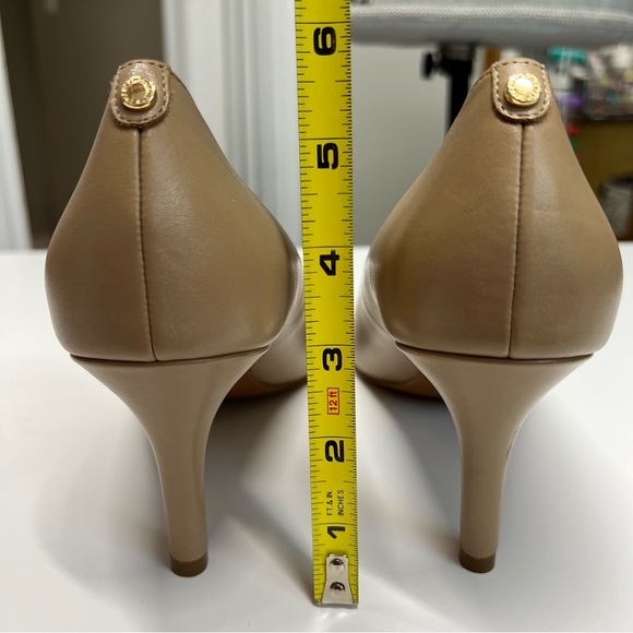 Cole Haan Gemma Logo Pump 8.5 Maple Sgr Leather Slip on Comfort Business Casual - Picture 8 of 12